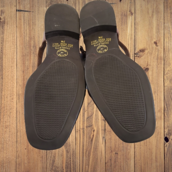 Brown Leather Fisherman Women's Size 7 Sandals - Picture 7 of 7